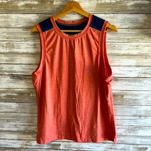 Lululemon sleeveless mesh workout shirt